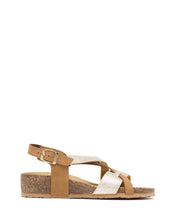 Load image into Gallery viewer, Aversa Tan/Gold